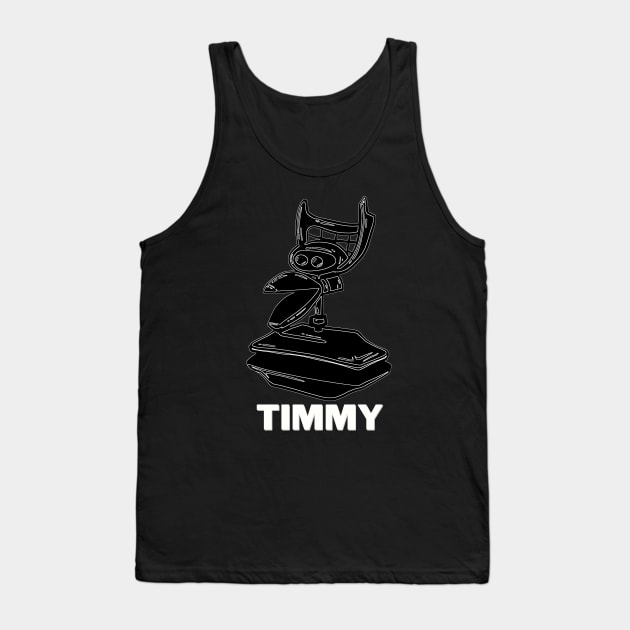 Timmy - Crow T Robot's Dark Specter Friend Tank Top by TJWDraws